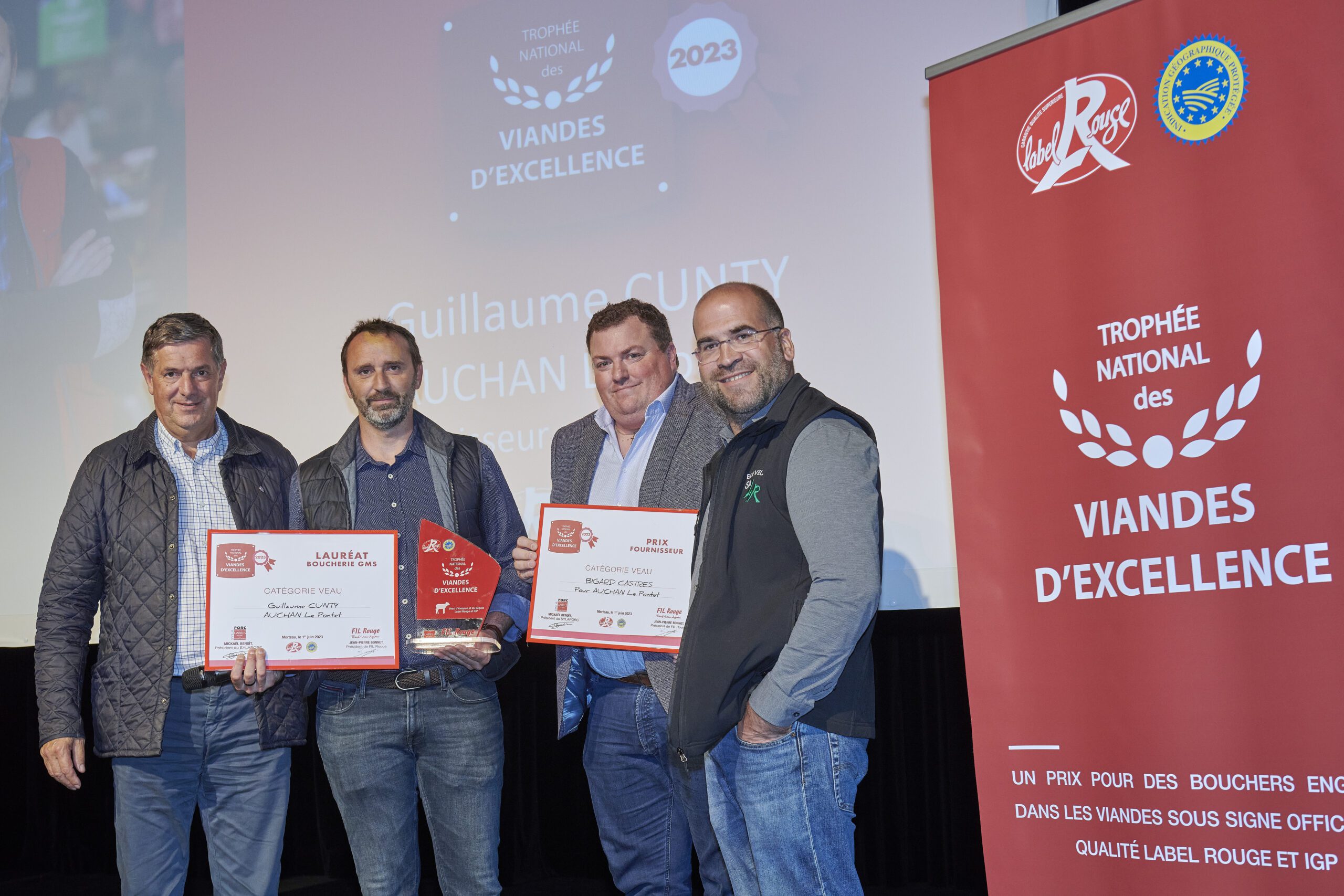 Interbev Lauréats TRophet Viande Excellence 2023