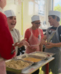 Enfants cuisinent