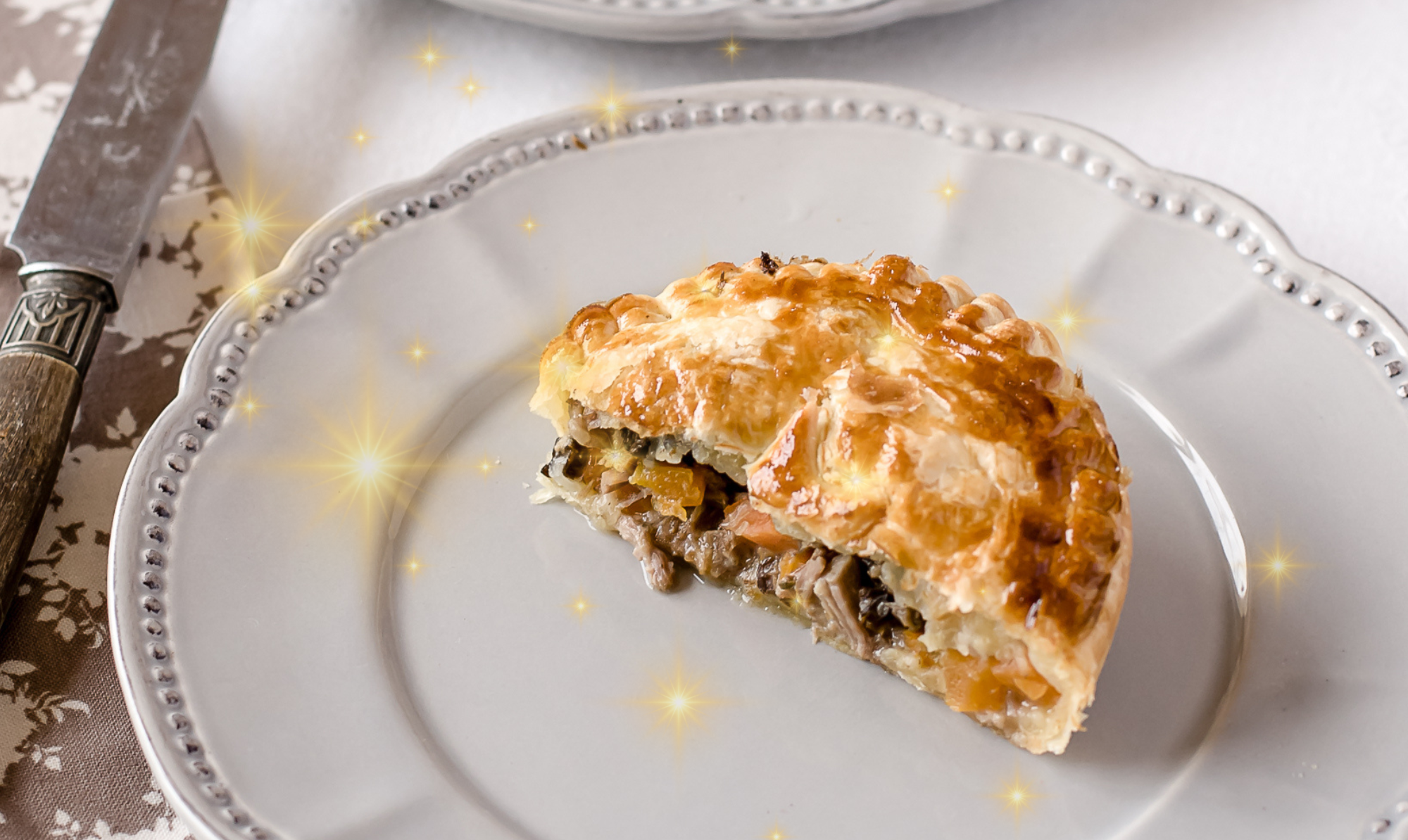 Tourte Blanquette Morille Tourte Blanquette Morille